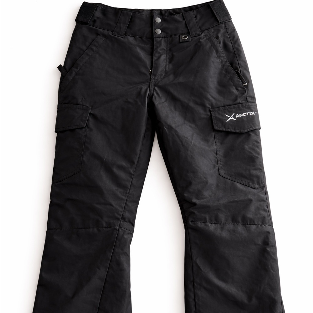 Arctix Black Insulated Ski Cargo Pants